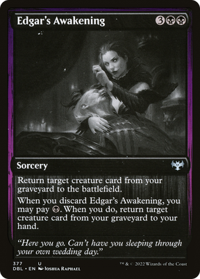 Magic: The Gathering - Edgar's Awakening Foil - Innistrad: Double Feature
