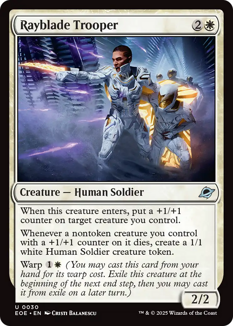 Magic: The Gathering - Rayblade Trooper - Edge of Eternities