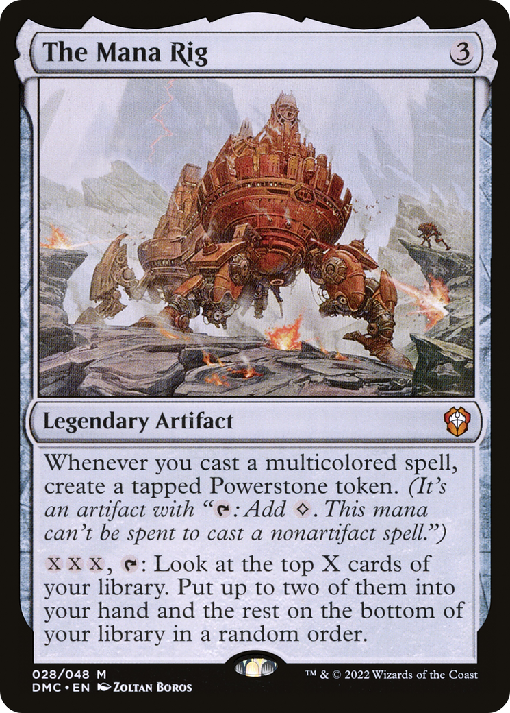 Magic: The Gathering - The Mana Rig - Dominaria United Commander