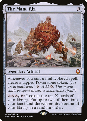 Magic: The Gathering - The Mana Rig - Dominaria United Commander