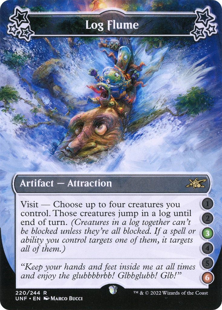 Magic: The Gathering - Log Flume Foil - Unfinity