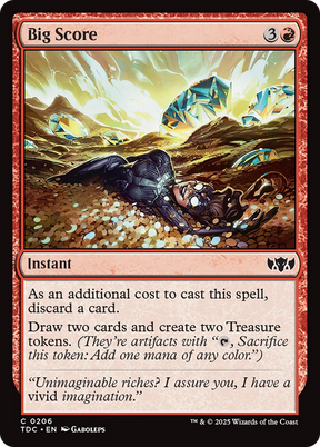 Magic: The Gathering - Big Score - Tarkir: Dragonstorm Commander