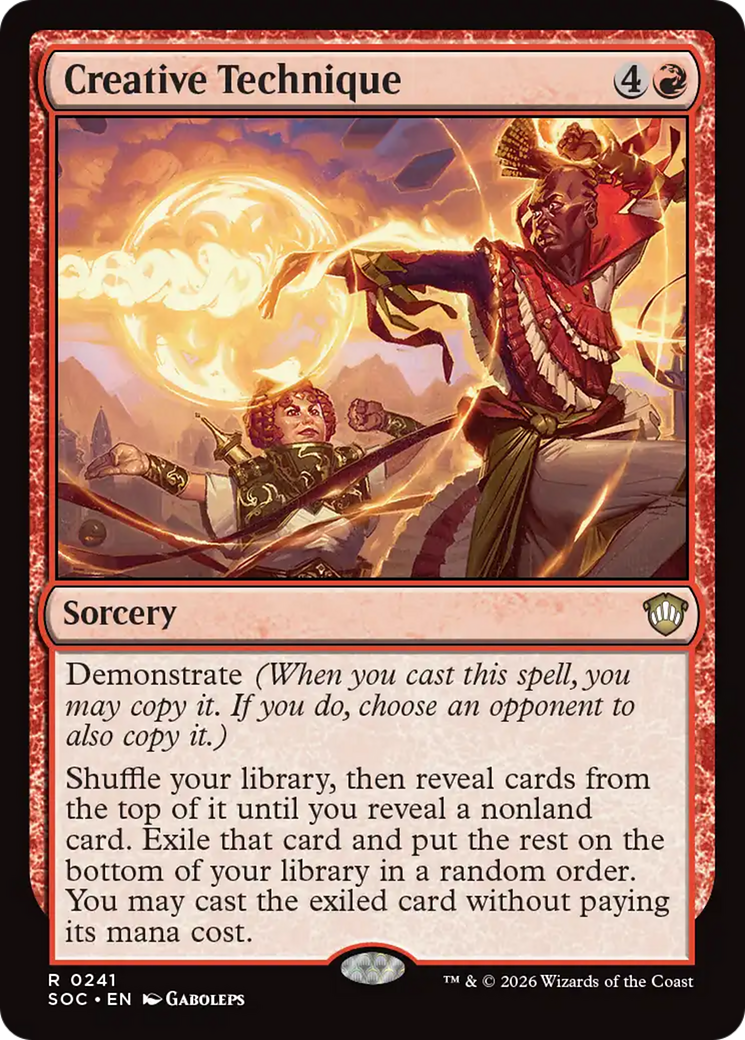 Magic: The Gathering - Creative Technique - Secrets of Strixhaven Commander