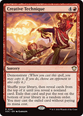 Magic: The Gathering - Creative Technique - Secrets of Strixhaven Commander