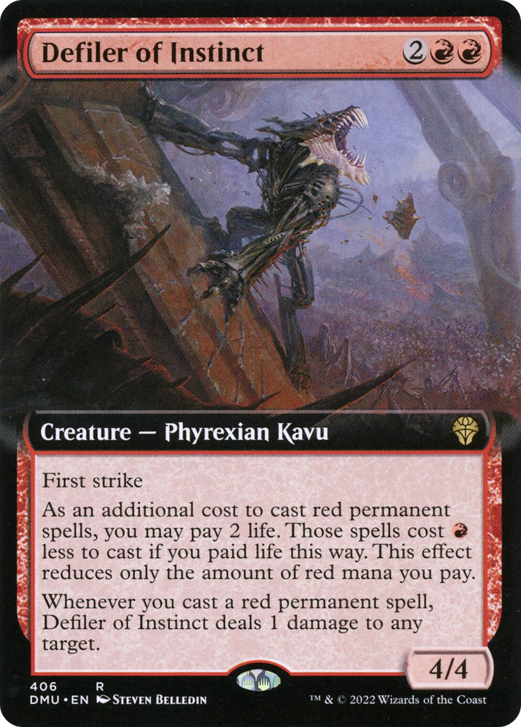 Magic: The Gathering - Defiler of Instinct - Dominaria United
