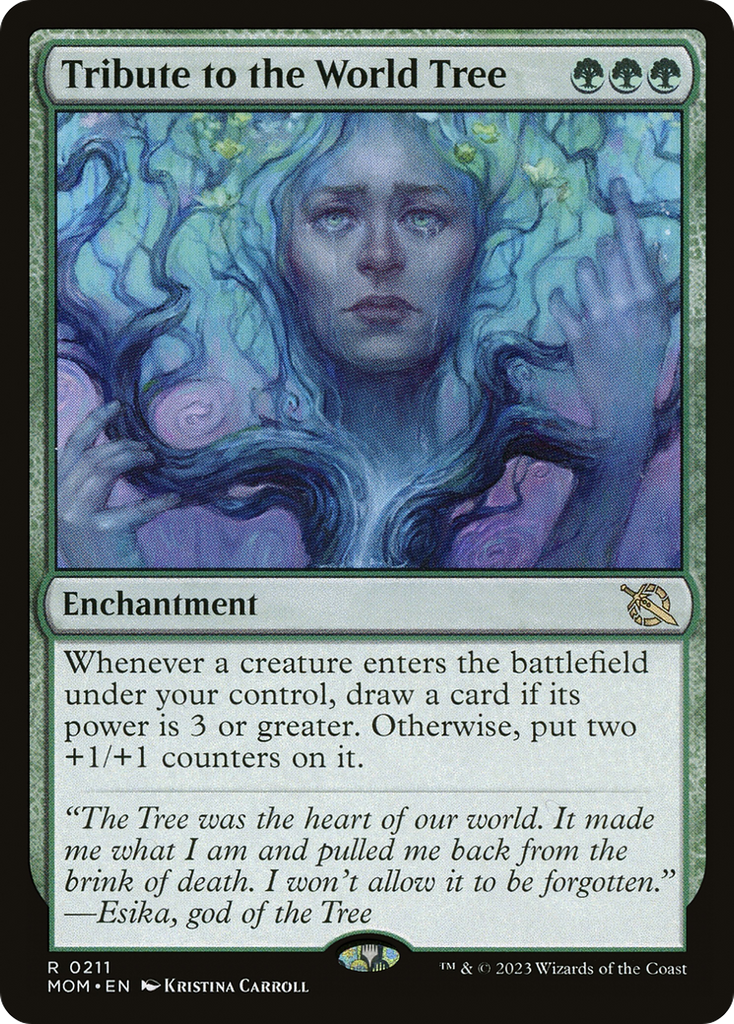 Magic: The Gathering - Tribute to the World Tree - March of the Machine