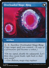 Magic: The Gathering - Invasion of Vryn // Overloaded Mage-Ring Foil - March of the Machine