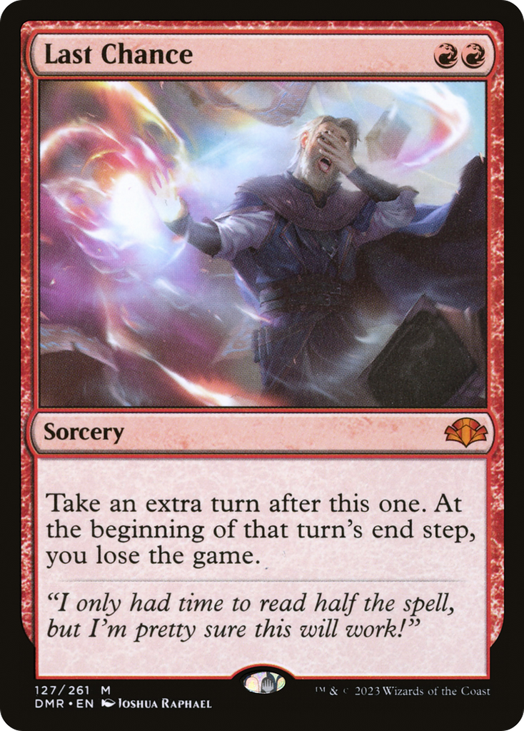 Magic: The Gathering - Last Chance Foil - Dominaria Remastered