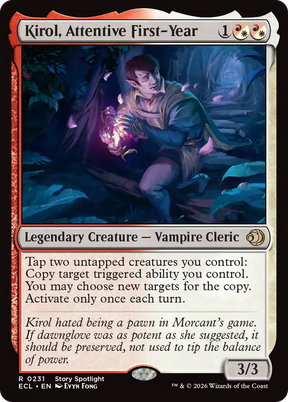Magic: The Gathering - Kirol, Attentive First-Year Foil - Lorwyn Eclipsed