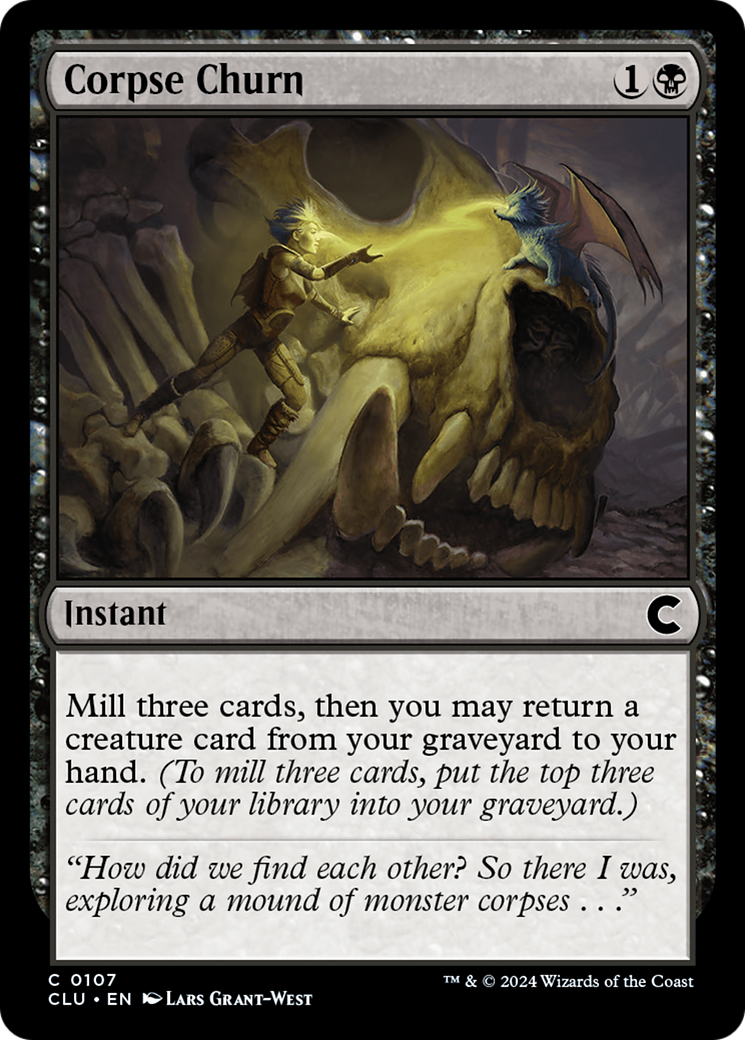 Magic: The Gathering - Corpse Churn - Ravnica: Clue Edition