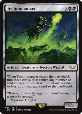 Magic: The Gathering - Technomancer - Warhammer 40000 Commander
