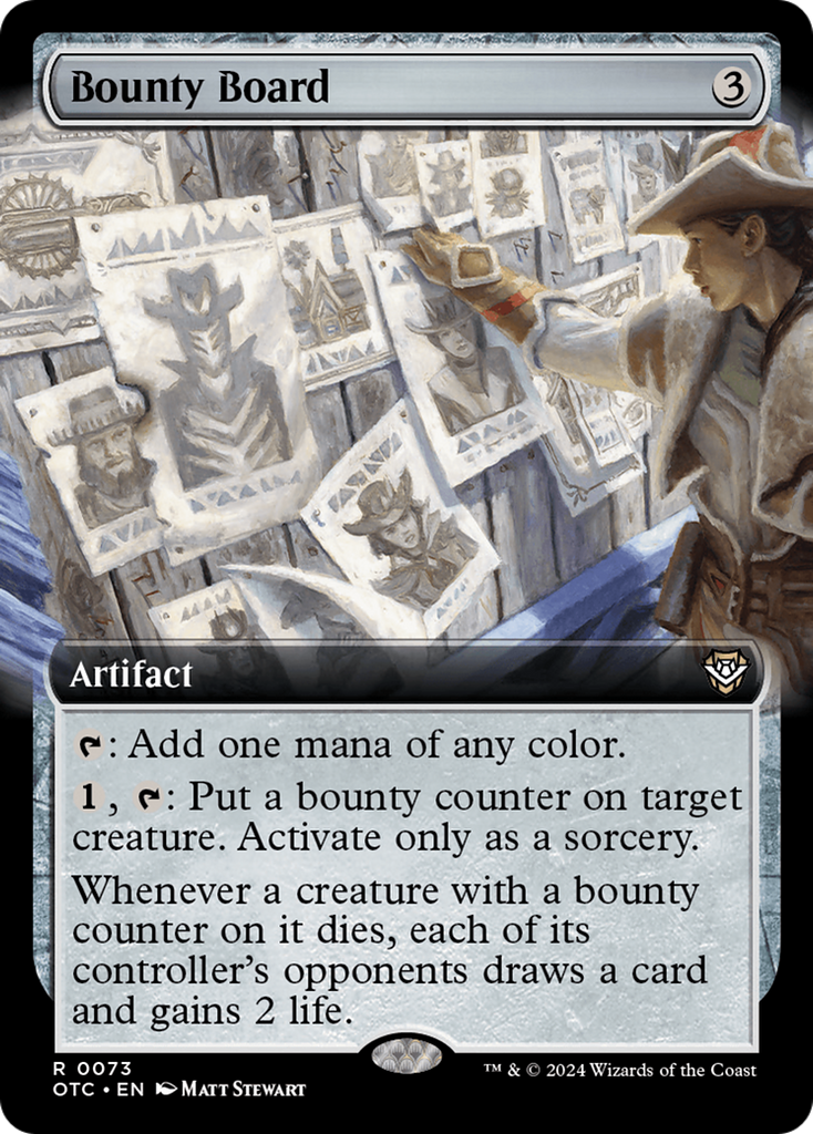 Magic: The Gathering - Bounty Board - Outlaws of Thunder Junction Commander