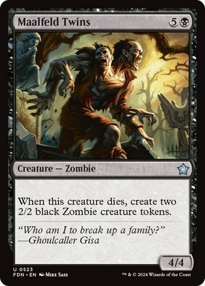 Magic: The Gathering - Maalfeld Twins - Foundations