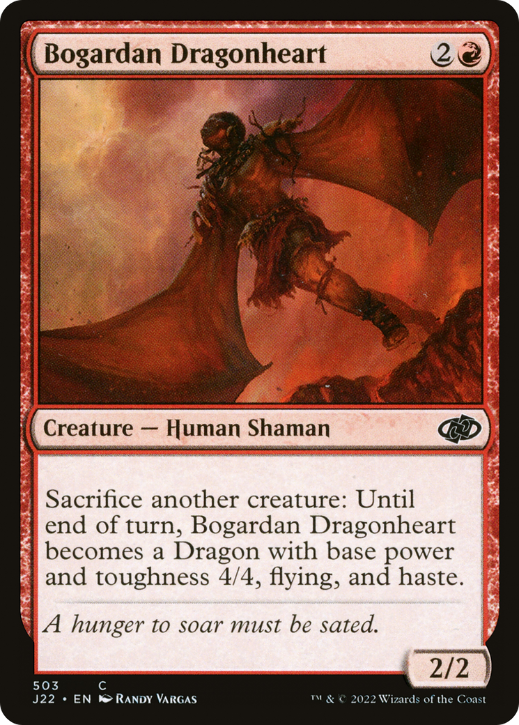 Magic: The Gathering - Bogardan Dragonheart - Jumpstart 2022