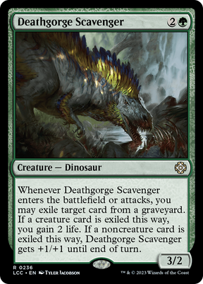 Magic: The Gathering - Deathgorge Scavenger - The Lost Caverns of Ixalan Commander