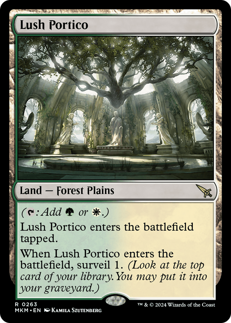 Magic: The Gathering - Lush Portico - Murders at Karlov Manor