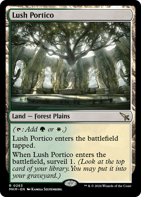 Magic: The Gathering - Lush Portico - Murders at Karlov Manor