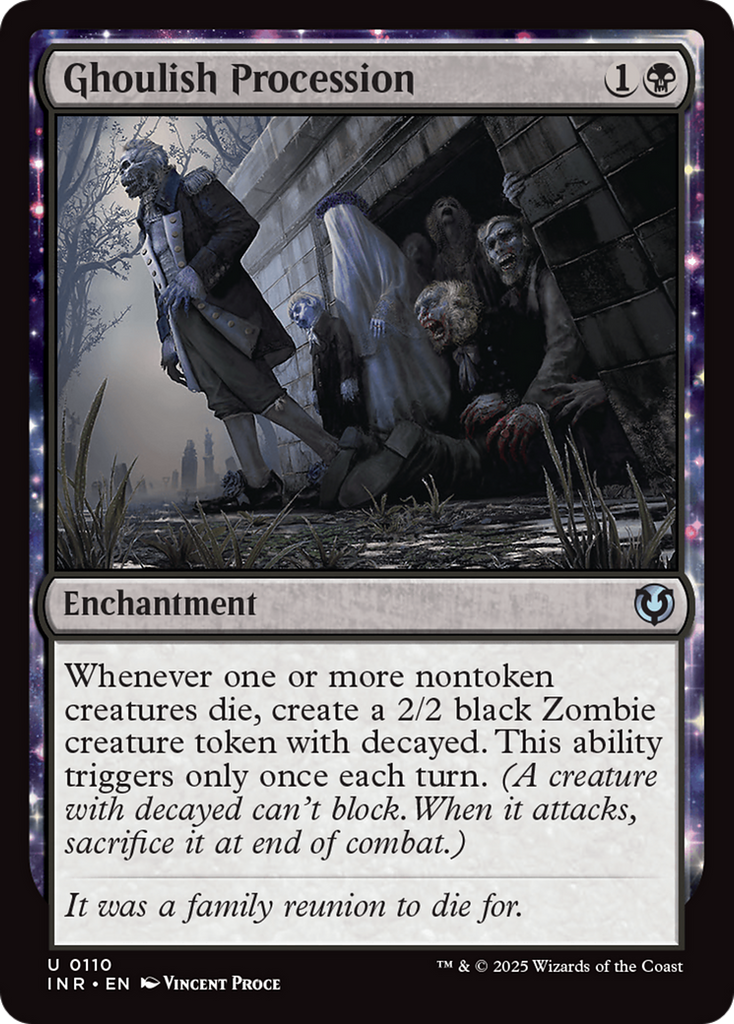 Magic: The Gathering - Ghoulish Procession - Innistrad Remastered