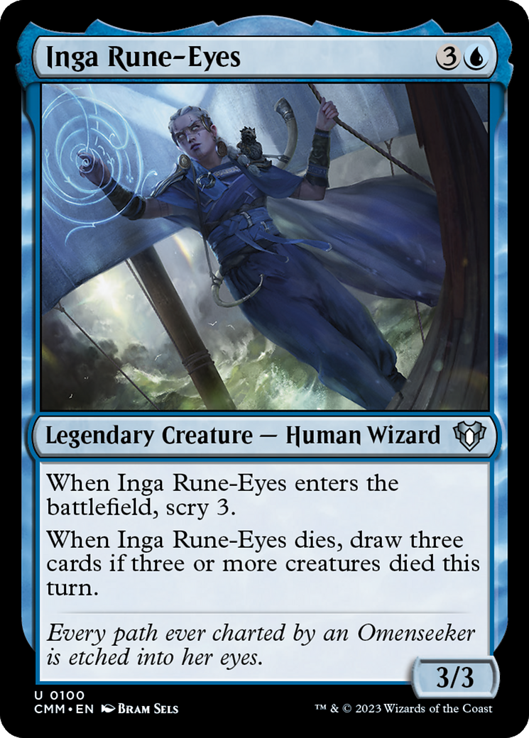 Magic: The Gathering - Inga Rune-Eyes - Commander Masters