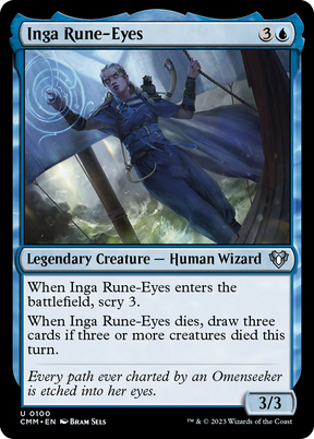 Magic: The Gathering - Inga Rune-Eyes - Commander Masters