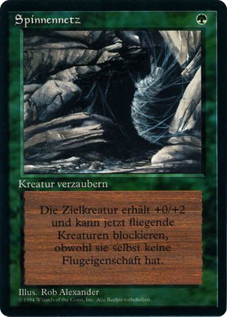 Magic: The Gathering - Spinnennetz - Foreign Black Border