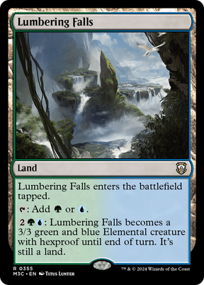 Magic: The Gathering - Lumbering Falls - Modern Horizons 3 Commander