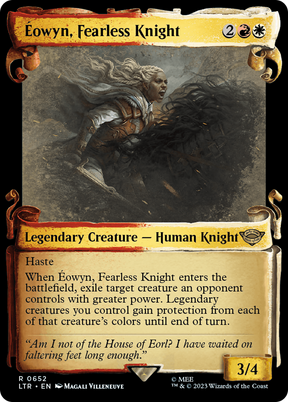 Magic: The Gathering - Éowyn, Fearless Knight - The Lord of the Rings: Tales of Middle-earth