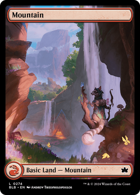 Magic: The Gathering - Mountain #274 Foil - Bloomburrow