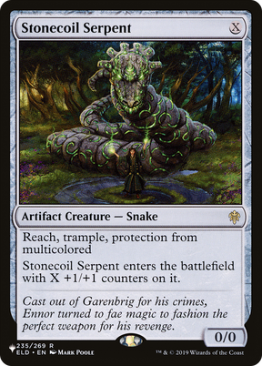 Magic: The Gathering - Stonecoil Serpent - The List