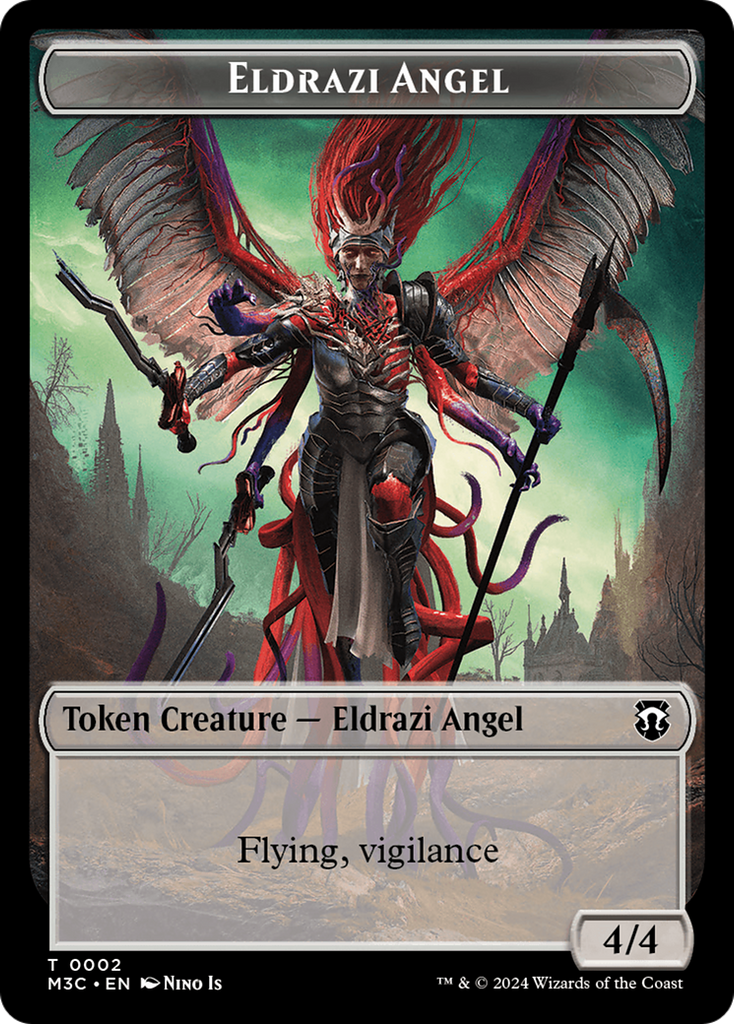 Magic: The Gathering - Eldrazi Angel Token - Modern Horizons 3 Commander Tokens