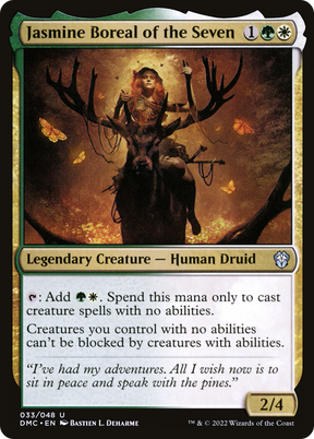Magic: The Gathering - Jasmine Boreal of the Seven - Dominaria United Commander