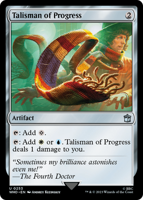 Magic: The Gathering - Talisman of Progress - Doctor Who