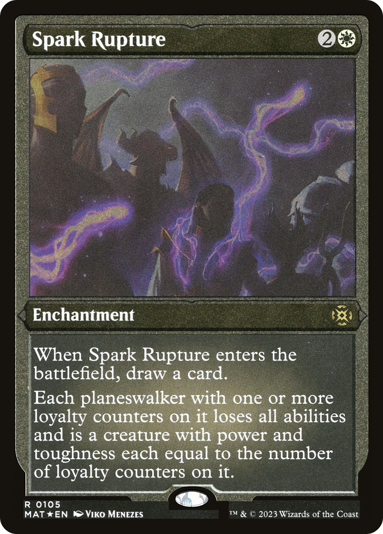 Magic: The Gathering - Spark Rupture Foil - March of the Machine: The Aftermath