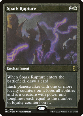 Magic: The Gathering - Spark Rupture Foil - March of the Machine: The Aftermath