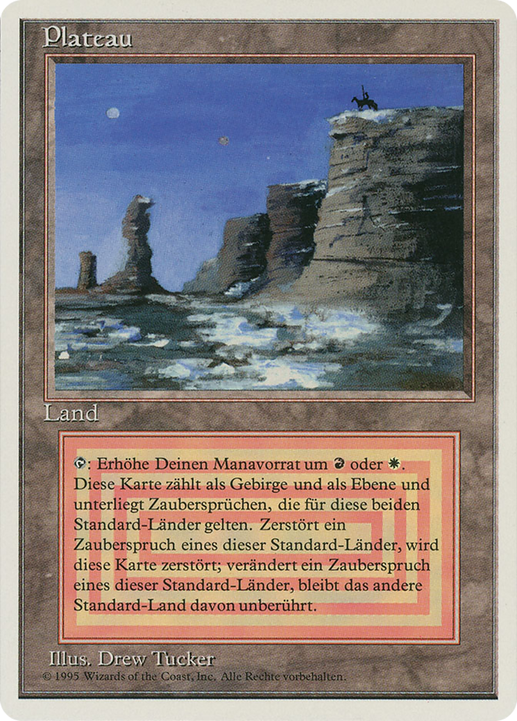 Magic: The Gathering - Plateau - Revised Edition