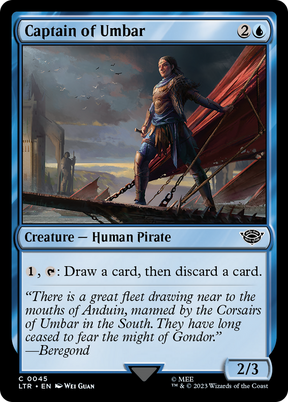 Magic: The Gathering - Captain of Umbar - The Lord of the Rings: Tales of Middle-earth