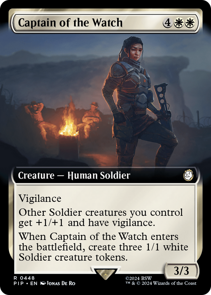 Magic: The Gathering - Captain of the Watch Foil - Fallout