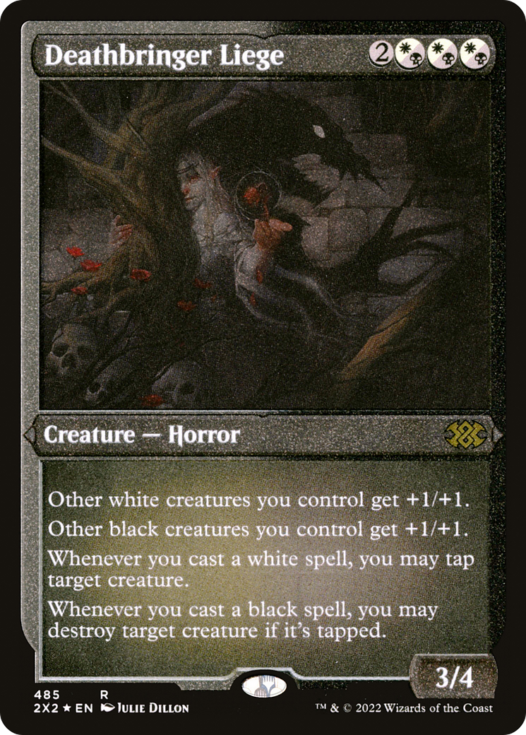 Magic: The Gathering - Deathbringer Liege Foil - Double Masters 2022
