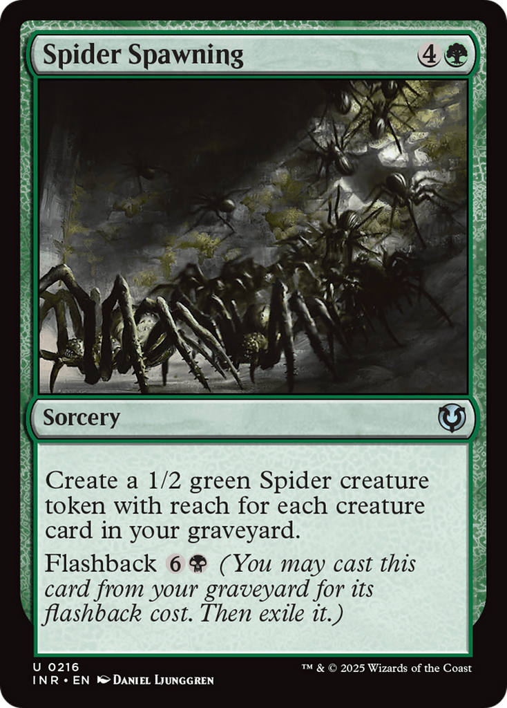 Magic: The Gathering - Spider Spawning - Innistrad Remastered