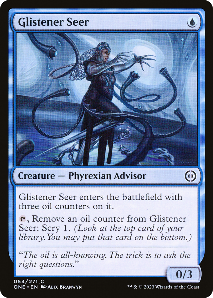 Magic: The Gathering - Glistener Seer - Phyrexia: All Will Be One