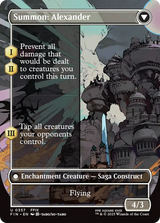 Magic: The Gathering - Crystal Fragments // Summon: Alexander Foil - Final Fantasy