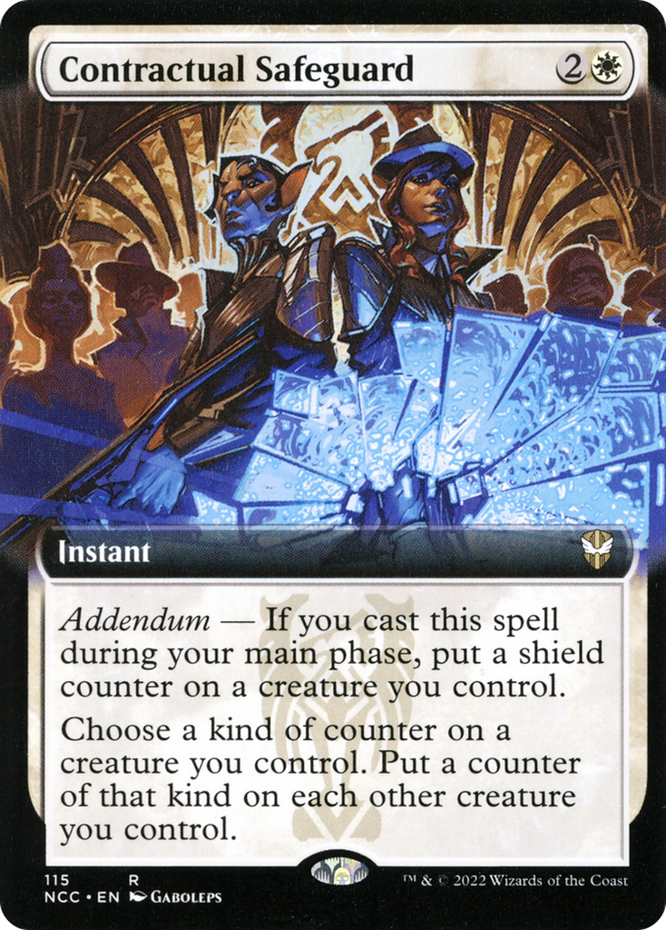 Magic: The Gathering - Contractual Safeguard - New Capenna Commander