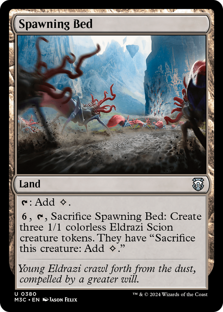 Magic: The Gathering - Spawning Bed - Modern Horizons 3 Commander