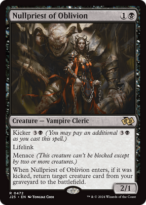 Magic: The Gathering - Nullpriest of Oblivion - Foundations Jumpstart