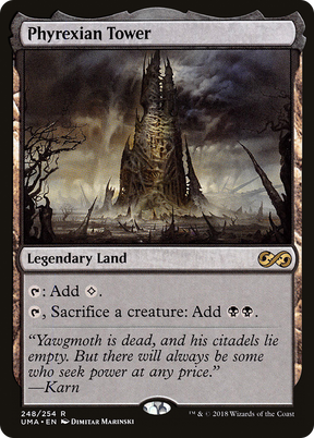 Magic: The Gathering - Phyrexian Tower Foil - Ultimate Masters