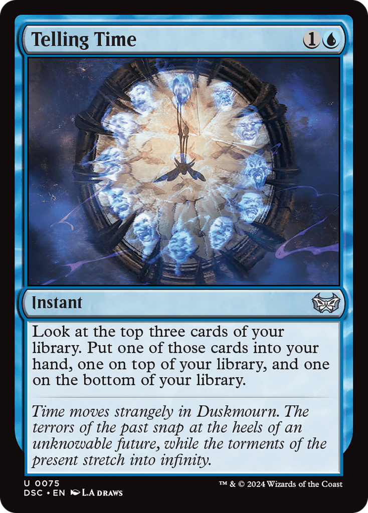 Magic: The Gathering - Telling Time - Duskmourn: House of Horror Commander