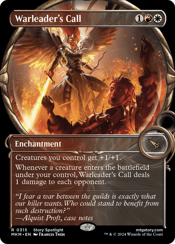 Magic: The Gathering - Warleader's Call Foil - Murders at Karlov Manor
