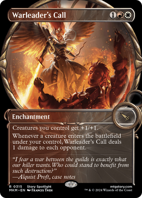Magic: The Gathering - Warleader's Call Foil - Murders at Karlov Manor