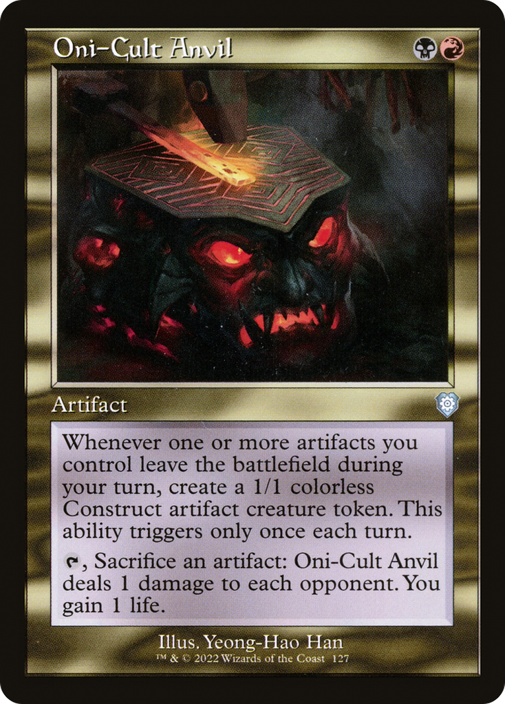 Magic: The Gathering - Oni-Cult Anvil - The Brothers' War Commander