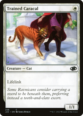 Magic: The Gathering - Trained Caracal - Jumpstart 2022